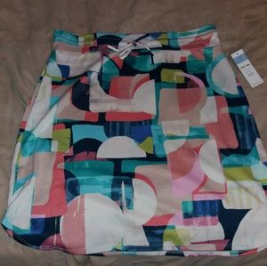 Agnes and Dora Large Watercolor Live In Skirt